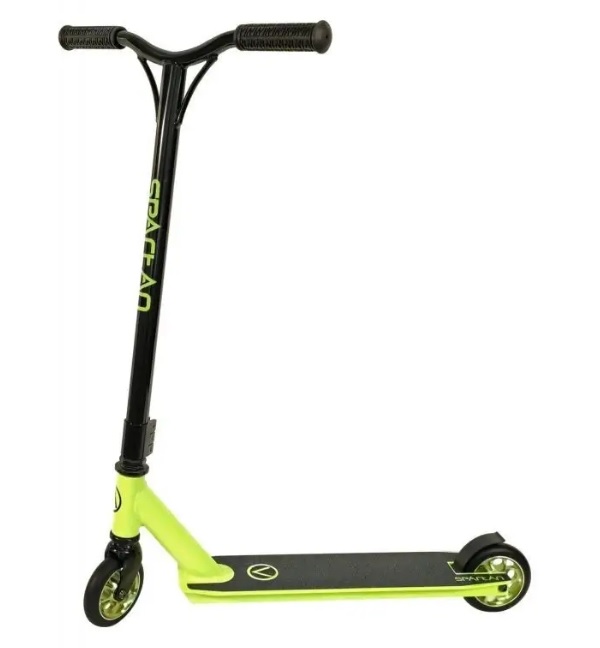 Freestyle kolobežka Spartan Stunt Neon zelená